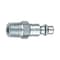 Plews-Edelmann Tru-Flate Steel 1/4 in. I/M Style Plug 3/8 in. Male 1 pc 12-227 - alternate 1